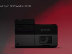 Barevná tiskárna etiket a štítků EPSON ColorWorks C8000e (BK) - odřezávač, lesklý inkoust